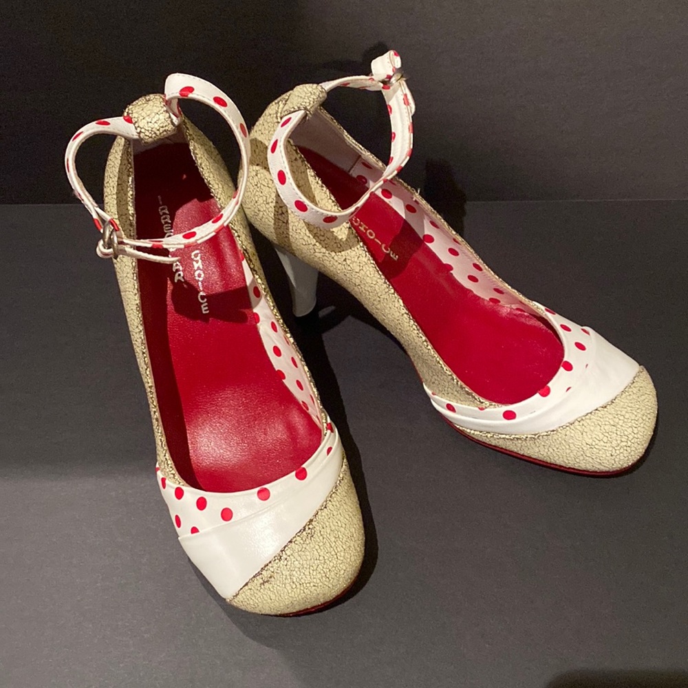 Irregular Choice strap pumps